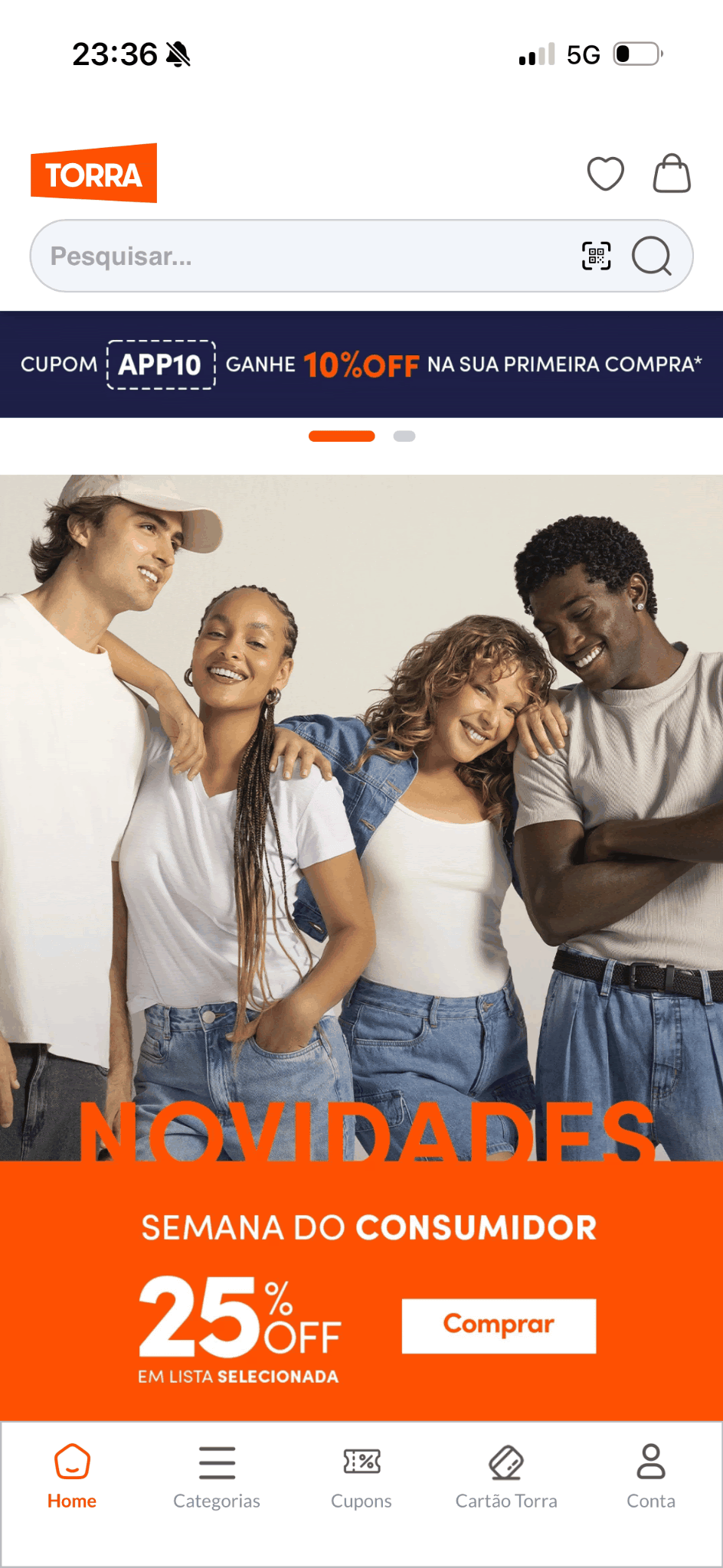 Lojas Torra App Demo